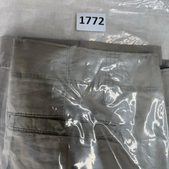 George Mens Size 30 Below The Knee Bowery Cargo Shorts Comfort Waist & Stretch - Picture 9 of 9